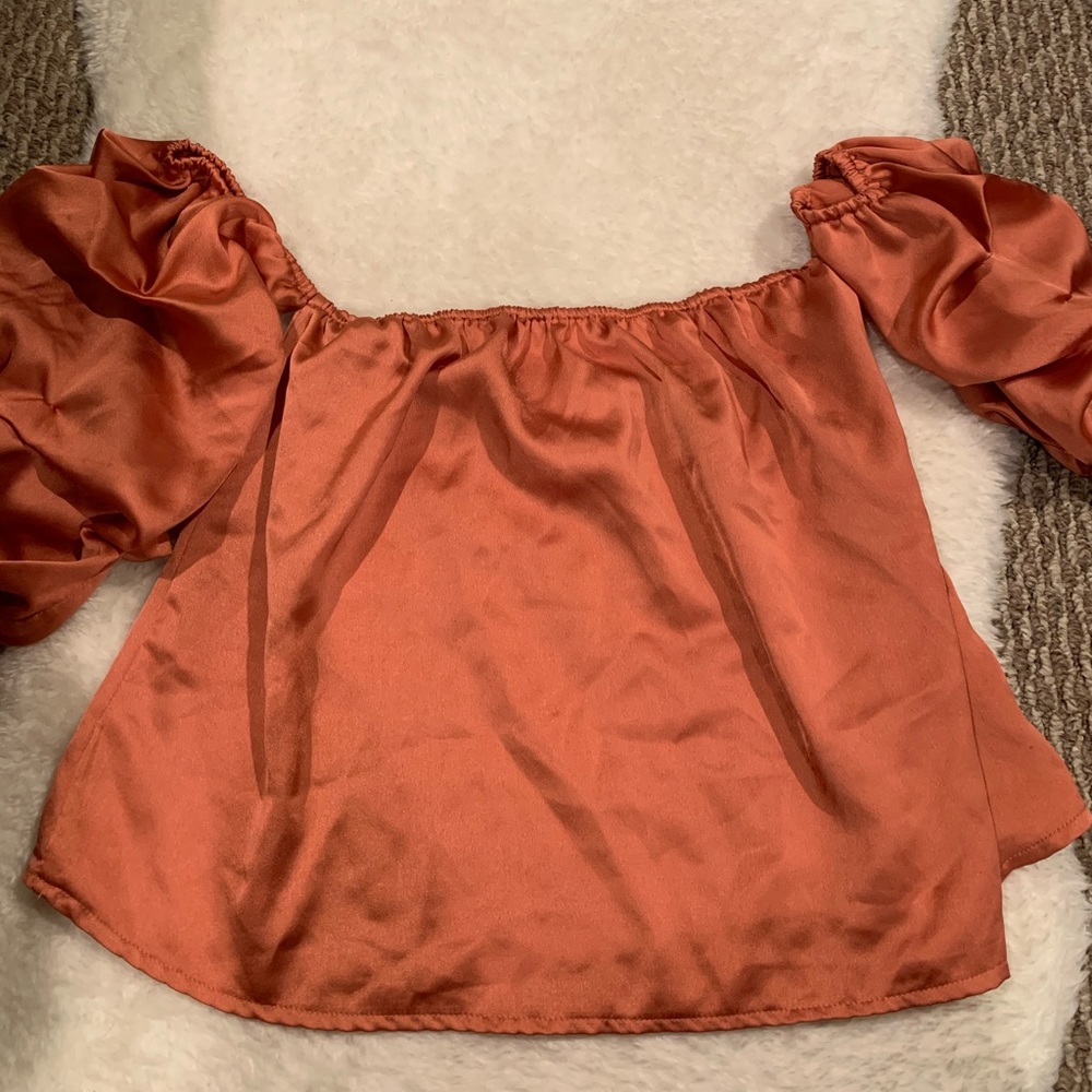 Off the shoulder blouse